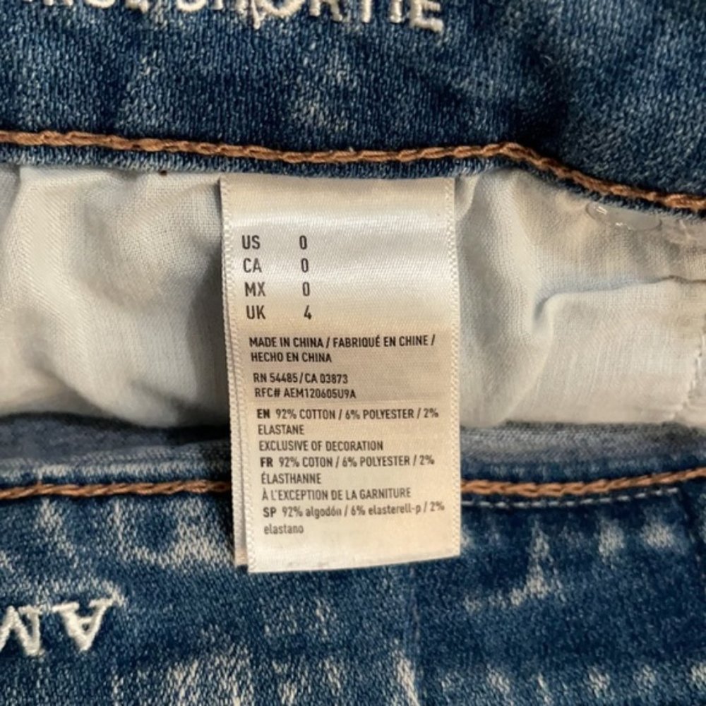 American Eagle Super Stretch Hi-Rise Shortie - Picture 9 of 10